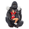 Giant Silverback Gorilla Statue