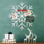 Giant Snowflake Christmas Card Holder Wall Art