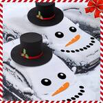 Giant Snowman Top Hat For Cars