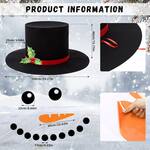 Giant Snowman Top Hat For Cars