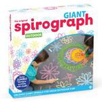 Giant Spirograph Outdoor - Creates Jumbo Sidewalk Chalk Spiral Designs