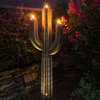 Giant Steel Saguaro Cactus Torches