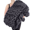 Giant Super Chunky Knit Wool Blanket