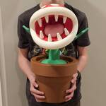 Giant Super Mario Piranha Plant With Hidden Storage Compartment