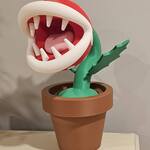 Giant Super Mario Piranha Plant With Hidden Storage Compartment