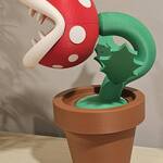 Giant Super Mario Piranha Plant With Hidden Storage Compartment