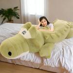 Gigantic 10-Ft Long Crocodile Plushie
