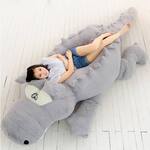 Gigantic 10-Ft Long Crocodile Plushie