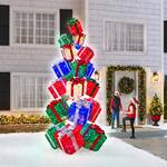 Gigantic 11.5-Ft Illuminated Stack of Gifts Christmas Tree