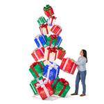 Gigantic 11.5-Ft Illuminated Stack of Gifts Christmas Tree