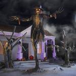 Gigantic 15-Ft Animated LED Scarecrow / Pumpkin Vine Monster