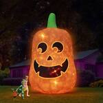 Gigantic 16 Ft Inflatable Jack-O'-Lantern Pumpkin