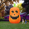 Gigantic 16 Ft Inflatable Jack-O'-Lantern Pumpkin