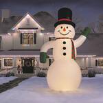 Gigantic 20 Ft Inflatable Snowman