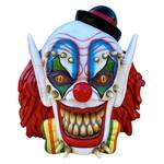Gigantic 5 Foot Tall Demonic Clown Face Wall Sculpture