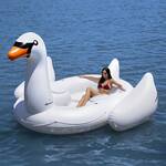 Gigantic 6 Person Inflatable Swan