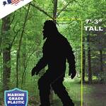 Gigantic 7 Foot Tall Bigfoot Silhouette Yard Display