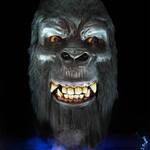 Gigantic Animatronic King Gorilla Head and Arm