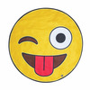 Gigantic Crazy Emoji Beach Blanket