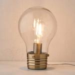 Gigantic Edison Bulb Table Lamp