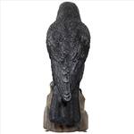 Gigantic Gothic Raven Statue