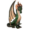 Gigantic Green Dragon Statue