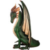 Gigantic Green Dragon Statue