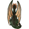 Gigantic Green Dragon Statue