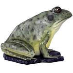 Gigantic Green Frog Statue