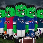 Gigantic Halloween Inflatable NFL Steinbacker