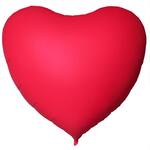 Gigantic Heart-Shaped Foil Balloon - 4.5-Ft Wide!
