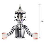 Gigantic Inflatable Beetlejuice with Rotating Carousel and Hammer Arms
