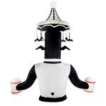 Gigantic Inflatable Beetlejuice with Rotating Carousel and Hammer Arms