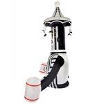 Gigantic Inflatable Beetlejuice with Rotating Carousel and Hammer Arms
