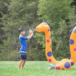 Gigantic Inflatable Sea Monster Water Sprinkler