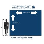 GIGANTIC Oversized Throw Blanket - Over 100 Square Feet!