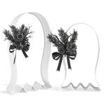 Spooky Flat Metal Ghost Cutouts / Gigantic Cookie Cutters