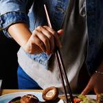 Gigantic Wooden Cooking Chopsticks