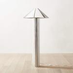 Gigi Polished Stainless Steel Floor Lamp