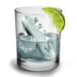 Gin and Titonic - Titanic Ocean Liners and Icebergs Ice Cube Tray