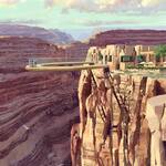 Glass-Bottomed Grand Canyon Skywalk - 4000 Feet High!