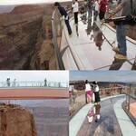 Glass-Bottomed Grand Canyon Skywalk - 4000 Feet High!