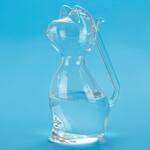 Glass Cat Pitcher