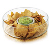 Glass Chip And Dip Bowl