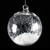 Glass Snow Globe Holiday Ornaments