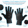 Glider Gloves - Entire Hand TouchScreen Gloves