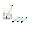 Glow In The Dark Glass Drink Stirrers