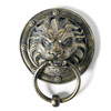 Creepy Lion Door Knocker WIth Glowing Eyes