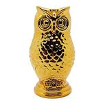 Gold Ceramic Owl Tiki Mug