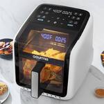 Gourmia Panorama Air Fryer - 3D Holographic Display and Panoramic View